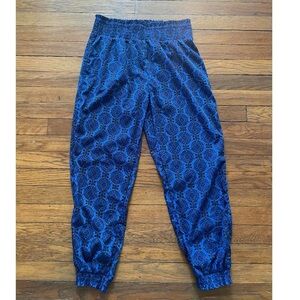 Aerie Blue Patterned Pants